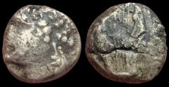 Ancient Coins - Ionia, Kolophon(?). AR Hemidrachm, ca. 400/330-285? BC.