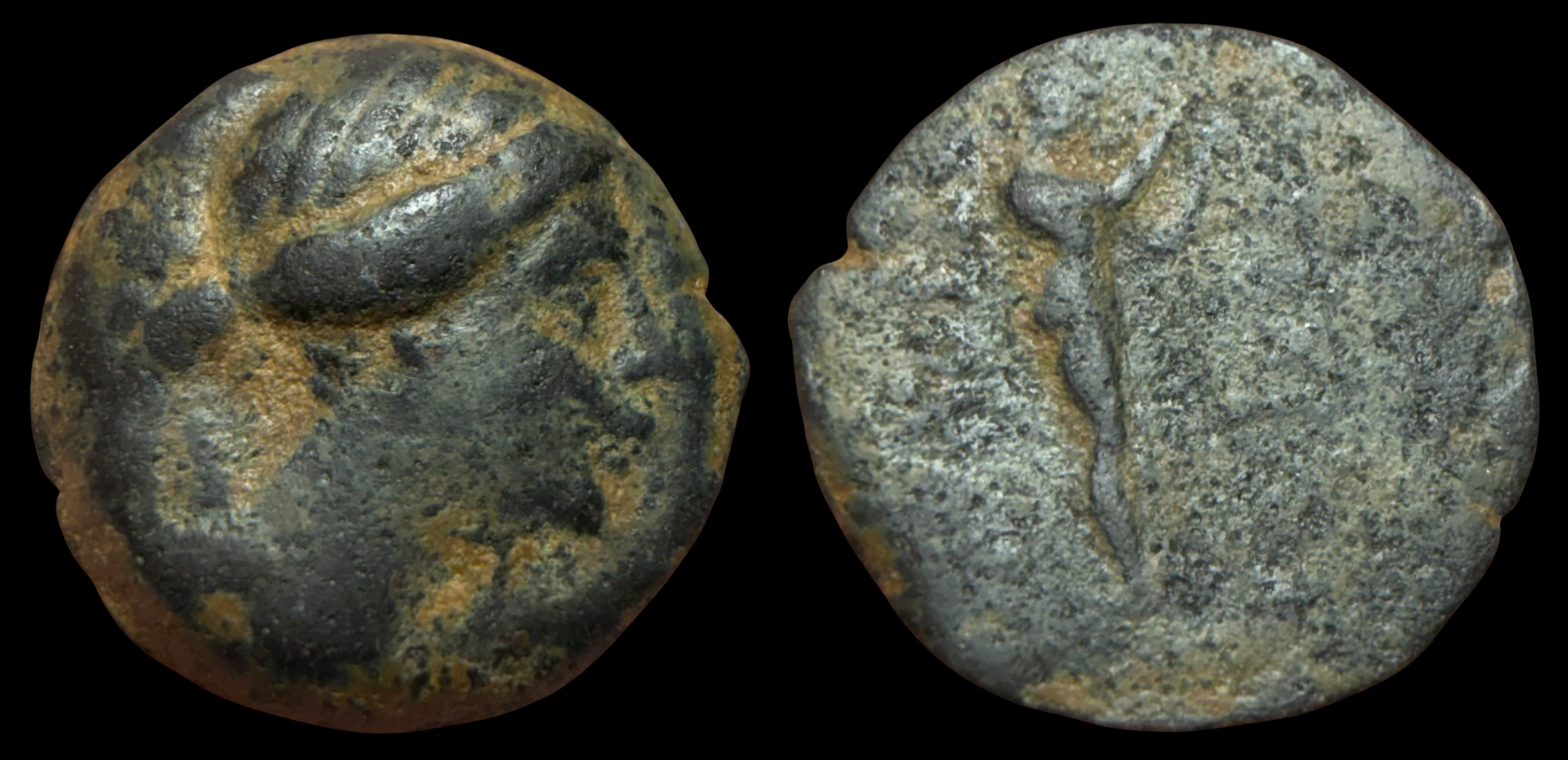 Seleukid Empire, Antiochos VII Euergetes(?). AE, ca. 175-164 BC