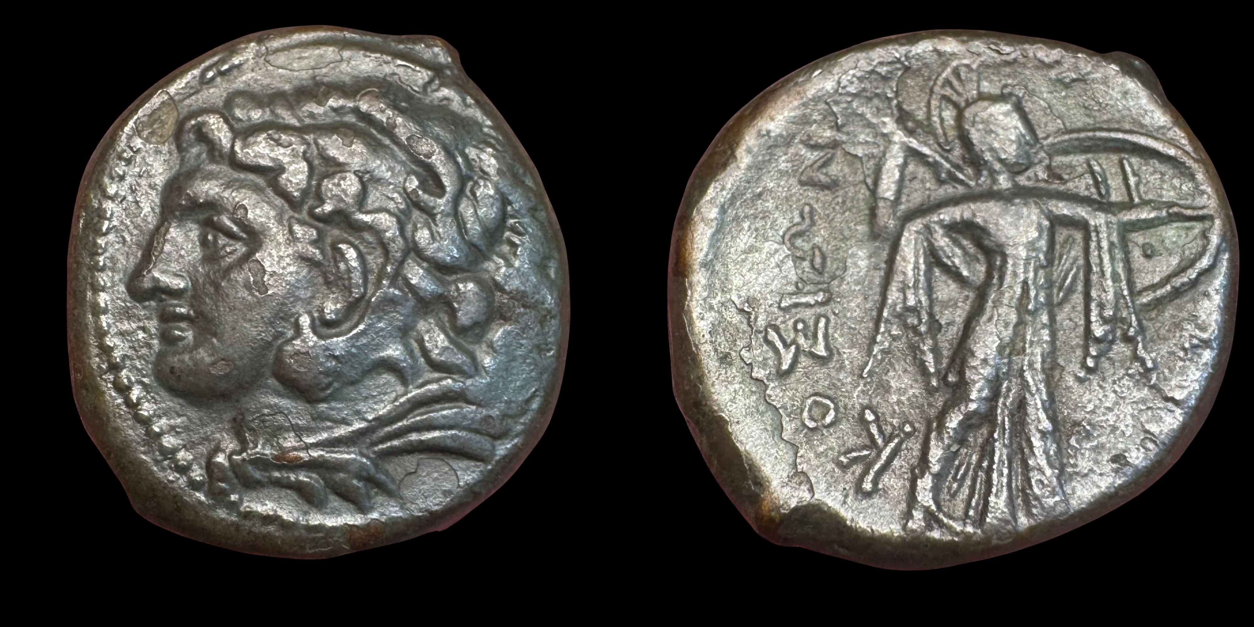 Sicily, Syracuse. Pyrrhos. AE Litra.