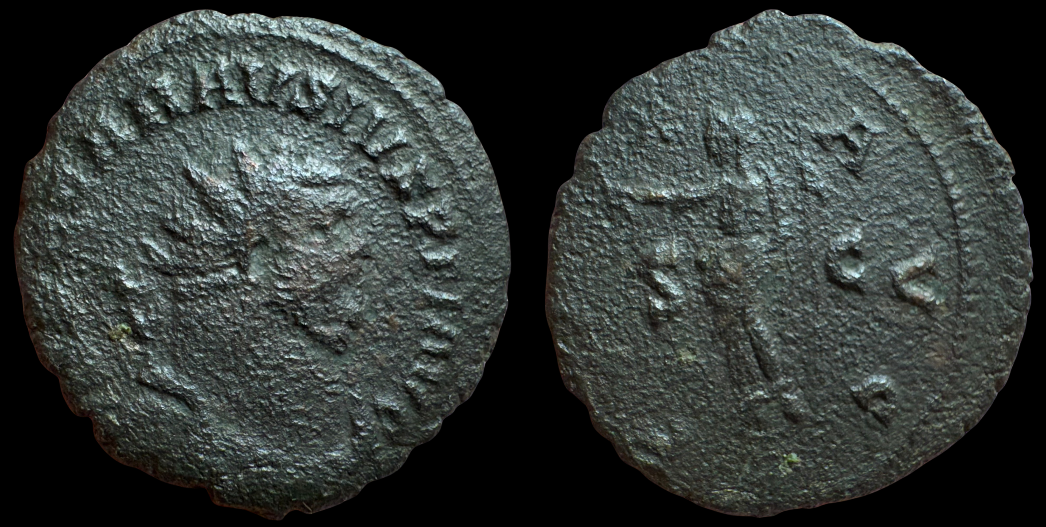 Roman-British Empire. Carausius. BI Antoninianus , ca. 286-293 AD.