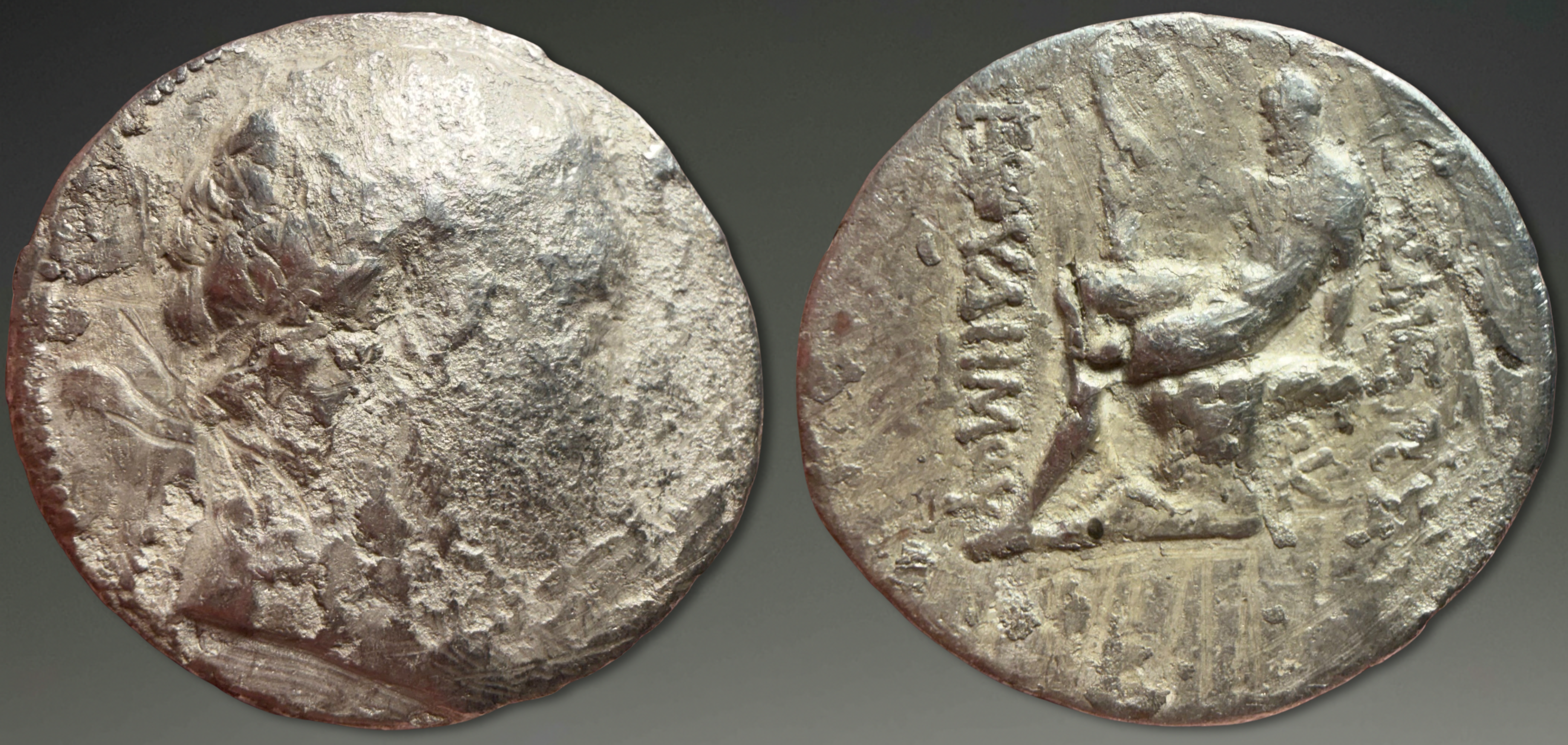 Baktrian Kingdom. Euthydemos I Theos Megas. AR Tetradrachm, ca. 230-200 BC.