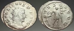 Ancient Coins - Gallienus. AR Antoninianus, ca. 258-259 AD.