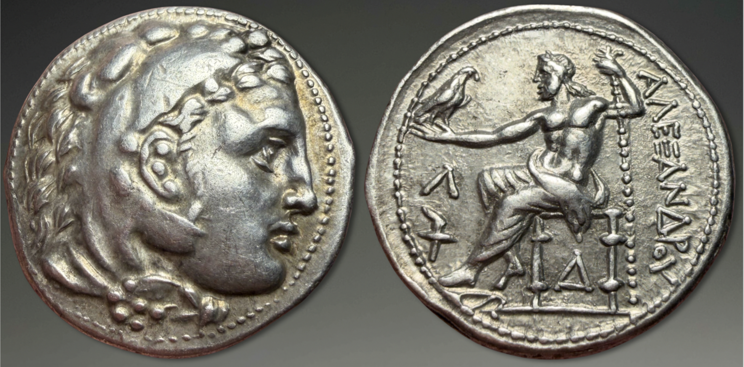 (Pedigreed to 1979). Macedon. Kassander. AR Tetradrachm. ca. 306 BC.