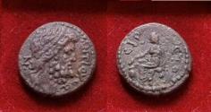 Ancient Coins - Antioch ad Orontem, Semi-autonomous Dated Caesarean year 115. Zeus _Boule voting