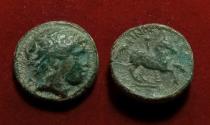 Ancient Coins - KINGS OF MACEDON Philip II. 359-336 BC. Uncertain mint in Macedon. Æ Unit