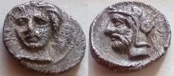 Ancient Coins - CILICIA. Tarsos. 380-360 BC. AR Obol Time of Satraps Datames / Pharnabazos