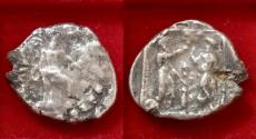 Ancient Coins - Cilicia, Tarsos Fouree/ Stater Datames satrap of Cilicia & Cappadocia 384-361BC.