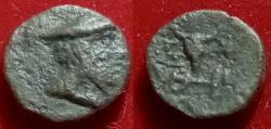 Ancient Coins - MYSIA, Kyzikos. 2nd-1st centuries BC. Æ. Head of Hermes right Boukranion