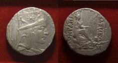Ancient Coins - KINGS OF ARMENIA. Tigranes II ‘the Great’, 95-56 BC. AR Tetradrachm