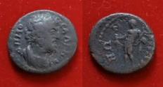 Ancient Coins - LYDIA, SALA. Pseudo-autonomous issue. Time of Trajan 98-117.Æ 17 Zeus & Hermes