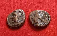 Ancient Coins - ELYMAIS. Orodes V, Late II - Early III Century AD. Æ Drachm Aphrodite