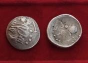 Ancient Coins - CELTIC TRANSYLVANIA. Uncertain tribe. Circa 2nd century BC. AR Tetradrachm