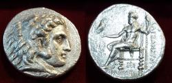 Ancient Coins - Alexander III the Great Late issue struck under Seleukos I. Circa 316 BC. AR Tetradrachm.