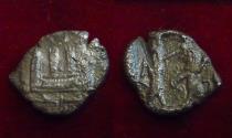 Ancient Coins - Phoenicia, Sidon AR Half Shekel circa 425-402 BC. City walls