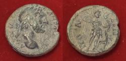 Ancient Coins - Antoninus Pius Pisidia Pogla Mint 138-161 Æ19 Artemis & Stag