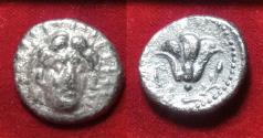 Ancient Coins - Islands off Caria, Rhodes Rhodos 305-275 BC. AR Didrachm Helios / Rose