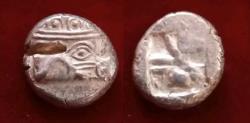Ancient Coins - LYCIA, PHASELIS AR Stater 530-500 BC. Prow of ship Incuse 2