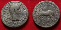 Ancient Coins - SEVERUS ALEXANDER, Pisidia, Antioch Æ32 222-235 She wolf suckling twins