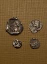 Ancient Coins - Lot of (4) Greek Silver AR Fractional coins