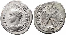 Ancient Coins - Gordian III (238-444). Seleucis and Pieria, Antioch. AR Tetradrachm