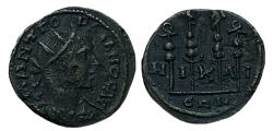 Ancient Coins - Bithynia, Nicaea. Gordian III, 238-244 AD. Æ Assarion. Standards rev.