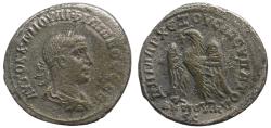 Ancient Coins - Seleucis & Pieria, Antioch. Philip I, 244-249 AD. Billon Tetradrachm.
