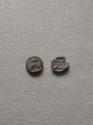 Ancient Coins - Lot of (2) Greek fractional coins to be identified.