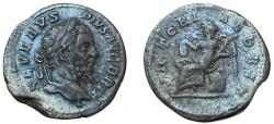 Ancient Coins - Septimius Severus, 193-211 AD. AR Denarius, Rome. Victory rev. Scarce.