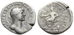 Ancient Coins - Hadrian, 117-138 AD.  AR Denarius, Rome. Concordia rev.