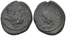 Ancient Coins - Lydia, Thyateria. Pseudo-Autonmous Issue. 2nd-3rd Centuries AD. Æ15mm.