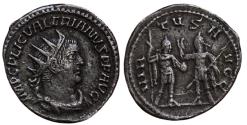 Ancient Coins - Valerian I, 253-260 AD. AR Antoninianus, Antioch.
