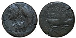 Ancient Coins - Augustus, 27 BC-14 AD. Æ As, Nemausus.