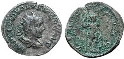 Ancient Coins - Volusian, 251-253 AD. AR Antoninianus, Rome. Virtus rev.