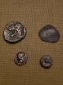 Ancient Coins - Lot of (4) Greek Silver AR Fractional coins
