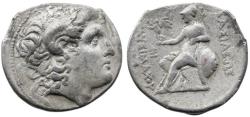 Ancient Coins - Kings of Thrace. Lysimachos, 305-281 BC. AR Tetradrachm