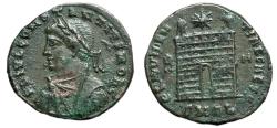Ancient Coins - Constantius II (as Caesar), 324-337 AD. Æ Follis, Alexandria.