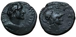 Ancient Coins - Lycaonia, Iconium. Antoninus Pius, 138-161 AD. Æ 19mm. Athena rev.