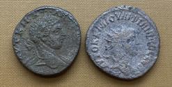 Ancient Coins - Lot of (2) Roman Provincial Tetradrachms, 2nd-3rd Century AD.