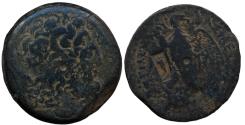Ancient Coins - Ptolemaic Kingdom. Ptolemy IV Philopator, 222-205/4 BC. AE Tetrobol. 36mm, 47.24g.