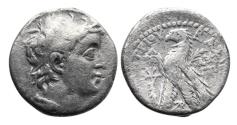Ancient Coins - Seleukid Kings. Demetrios II Nikator, second reign, 129-125 BC. AR Didrachm