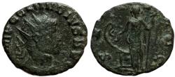 Ancient Coins - Claudius II Gothicus, 268-279 AD. Æ Antoninianus, Rome. Salus rev.