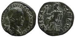 Ancient Coins - Bithynia, Nicaea. Severus Alexander, 222-235 AD. Æ25mm. Roma seated rev.