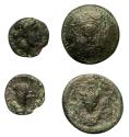 Ancient Coins - Lot of (2)Various  Greek Æ Coins
