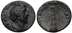 Ancient Coins - Cappadocia, Caesarea. Antoninus Pius, 138-161 AD. AR Didrachm. Club rev.