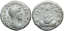 Ancient Coins - Cappadocia, Caesarea. Lucius, Verus, 161-169 AD. AR Didrachm. Mr. Argaeus rev.