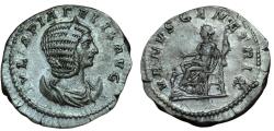 Ancient Coins - Julia Domna, 193-217 AD. AR Antoninianus, Rome. Venus rev.