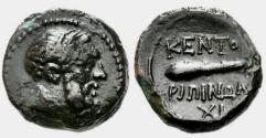 Ancient Coins - Sicily, Kentoripai. AE Onika (344-336 BC)