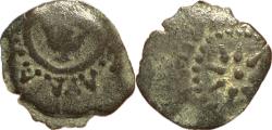 Ancient Coins - Judea, Hasmoneans, Alexander Jannaeus AE Prutah - Anchor / Sun-Burst