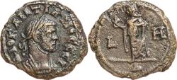 Ancient Coins - Roman Egypt, Diocletian Tetradrachm - Elpis - Alexandria Mint (AD 291/2)