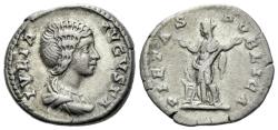 Ancient Coins - Julia Domna, wife of Septimius Severus. Denarius, Rome 196-211